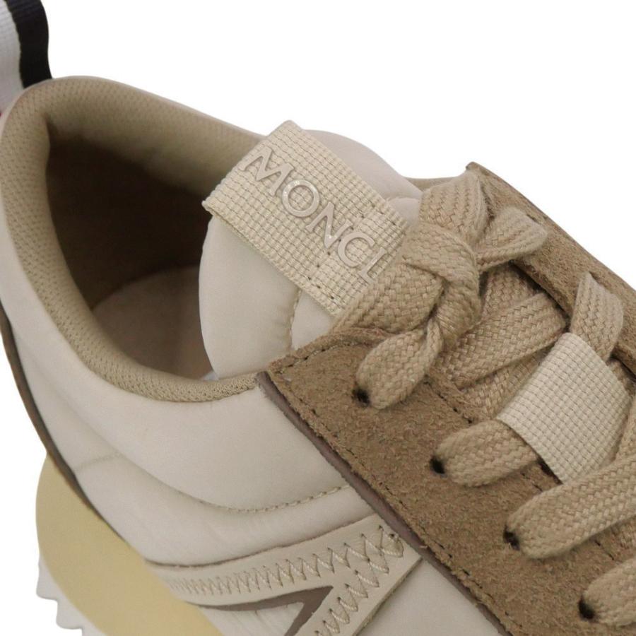 MONCLER モンクレール メンズローカットスニーカー 4M00210 M4156 / PACEY ベージュ×ライトブラウンの画像