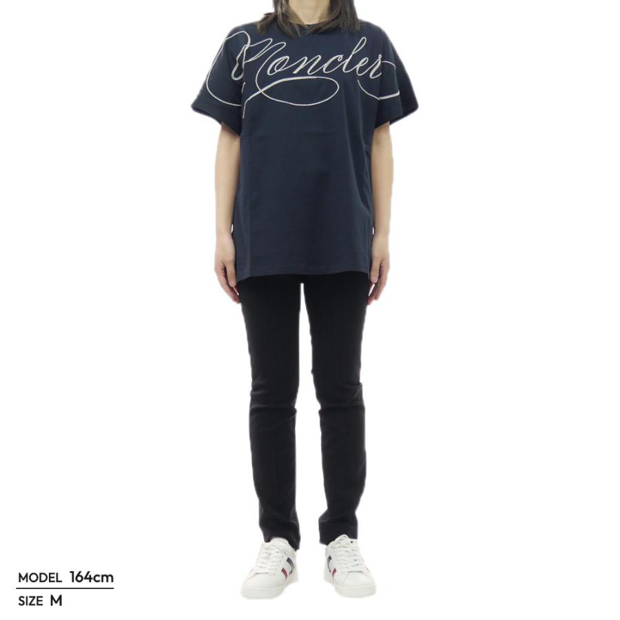 MONCLER モンクレール レディースクルーネックTシャツ 8C00003 MONCLER モンクレール レディースクルーネックTシャツ 8C00003