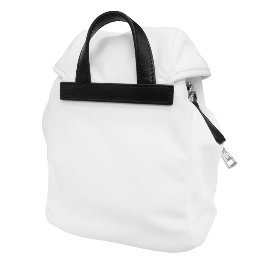 セールSS MONCLER モンクレール バッグ レディース ショルダーバッグ 5A00003 M3873 / MINI TRICK BACKPACK ホワイト MONCLER（モンクレール） レディースショルダーバッグ 5A00003 M3873