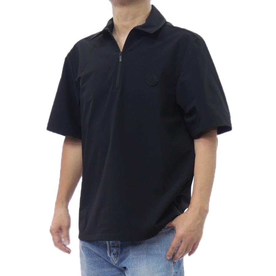 MONCLER（モンクレール） メンズハーフジップ半袖シャツ 2F00008 59974