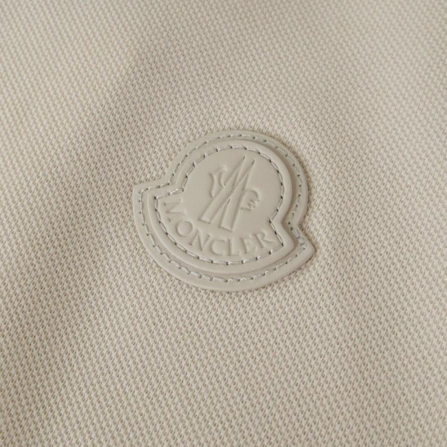 MONCLER モンクレール メンズポロシャツ 8A00012 84556 ベージュ 2026春夏新作の画像