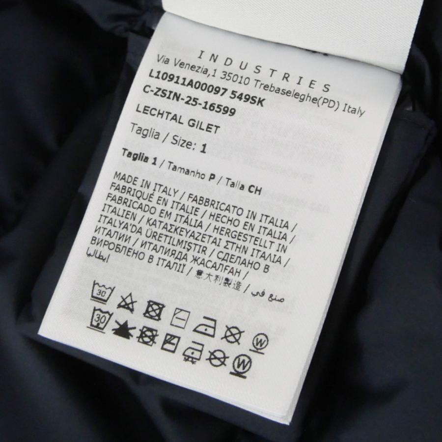 MONCLER モンクレール メンズダウンベスト 1A00097 549SK / LE CHTAL ネイビー 2026春夏新作の画像