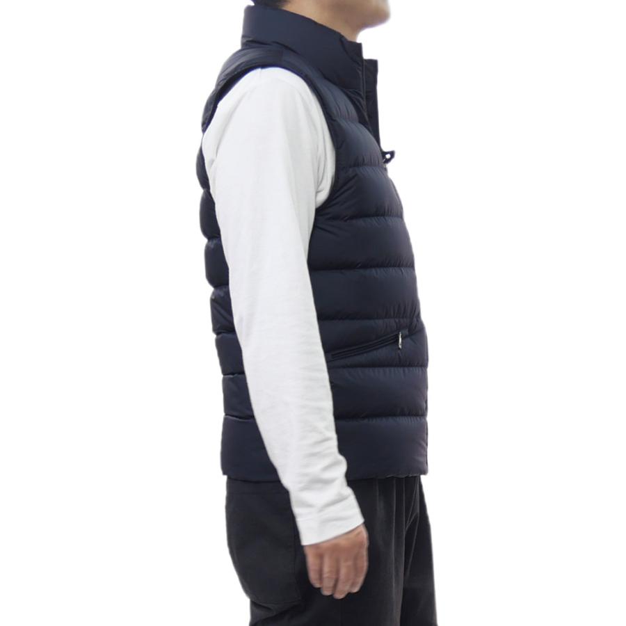MONCLER モンクレール メンズダウンベスト 1A00097 549SK / LE CHTAL ネイビー 2026春夏新作の画像