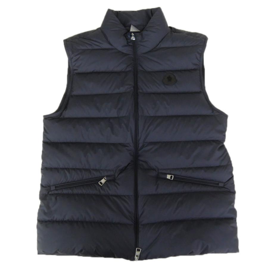 MONCLER モンクレール メンズダウンベスト 1A00097 549SK / LE CHTAL ネイビー 2026春夏新作の画像