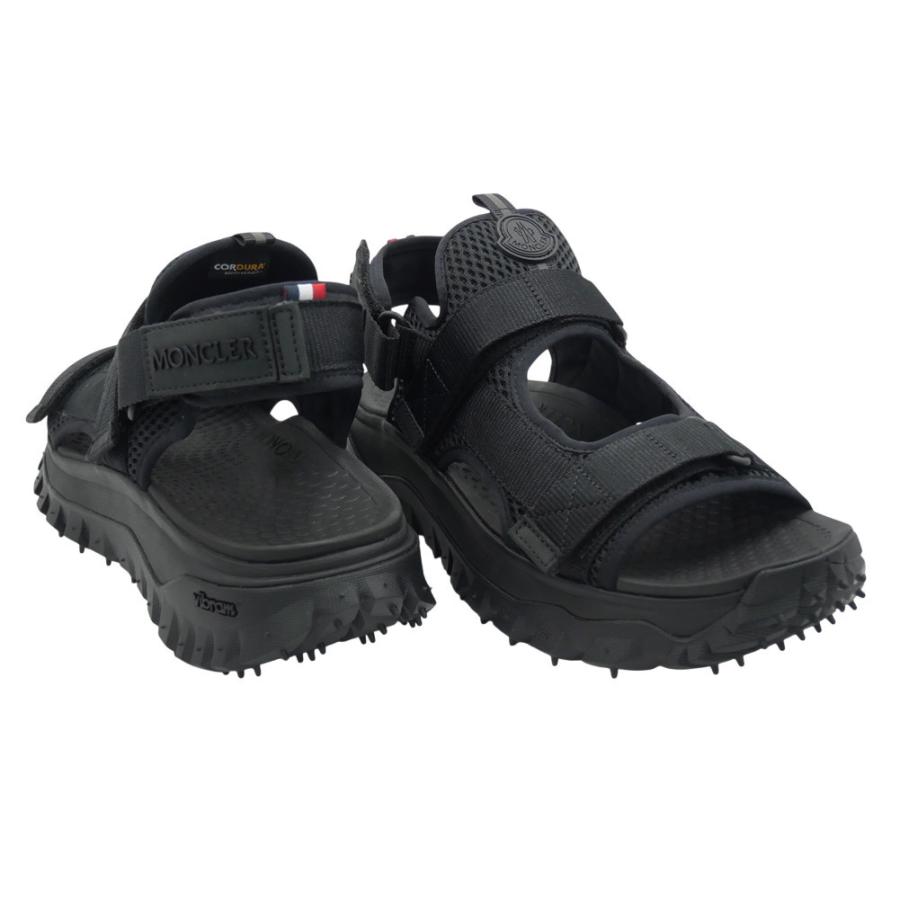 MONCLER モンクレール メンズストラップサンダル 4L00020 M3808 / TRAILGRIP VELA ブラック 2026春夏新作の画像