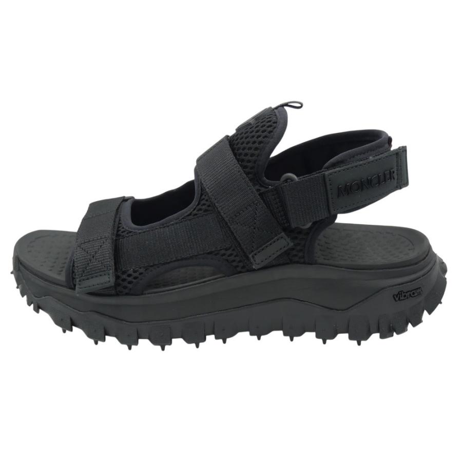 MONCLER モンクレール メンズストラップサンダル 4L00020 M3808 / TRAILGRIP VELA ブラック 2026春夏新作の画像