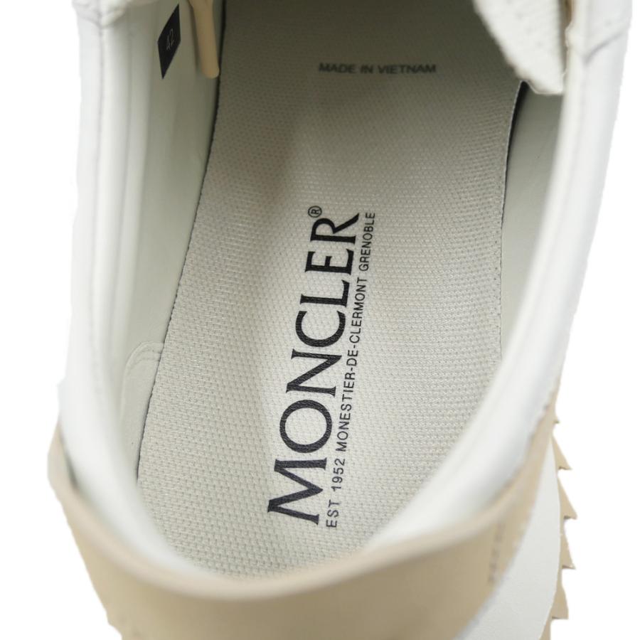 MONCLER モンクレール メンズローカットスニーカー 4M00030 M8008 / PACEY2 オフホワイト 2026春夏新作の画像