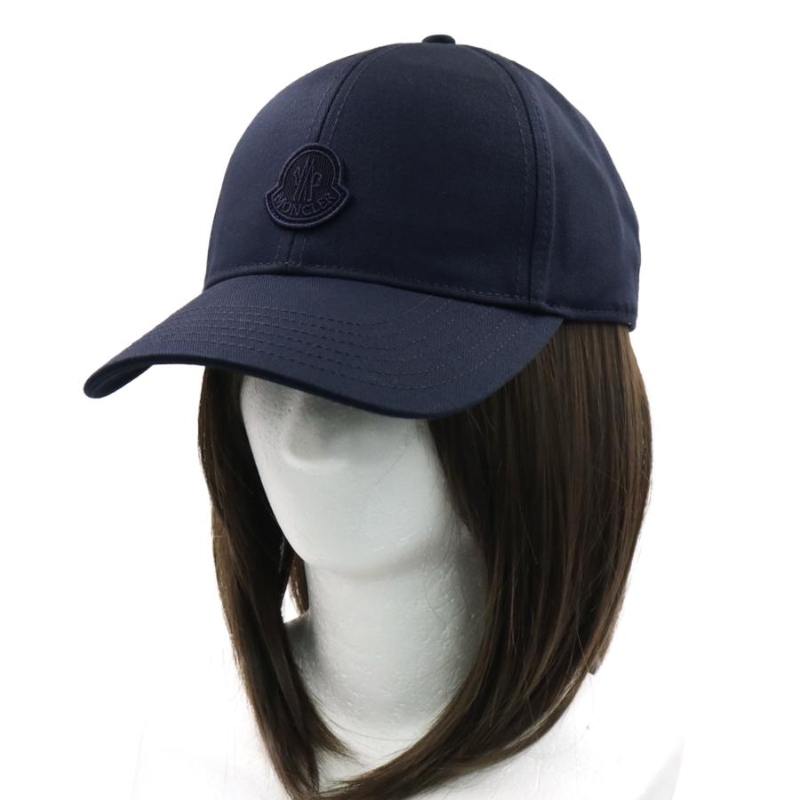 MONCLER（モンクレール） レディース キャップ 3B00038 0U082 ネイビー