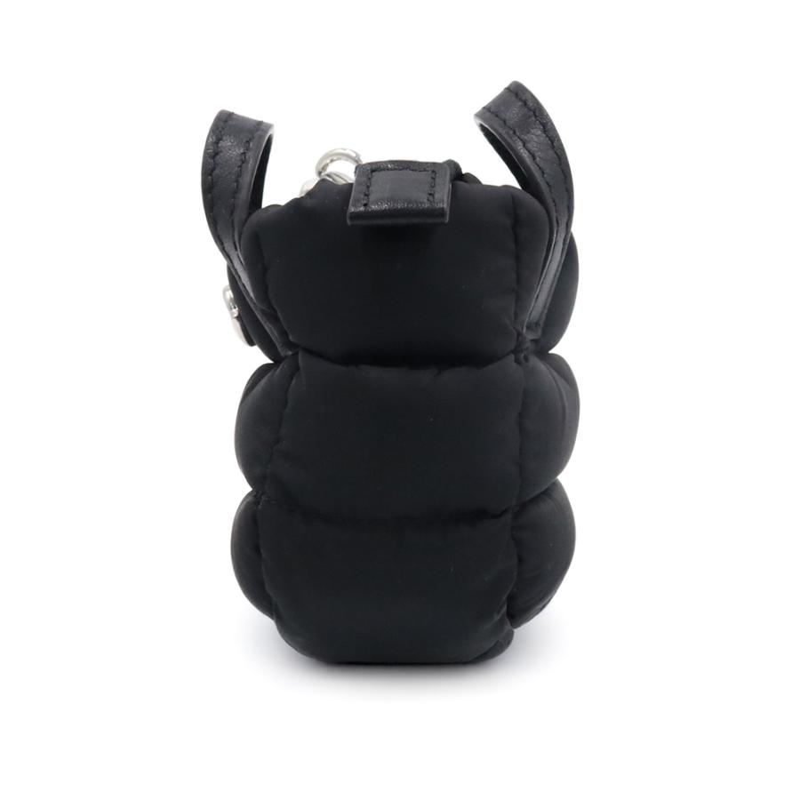 MONCLER モンクレール キーリング/キーホルダー 6F00001 M6275 / CARADOC KEY RING ブラック 2026春夏新作の画像