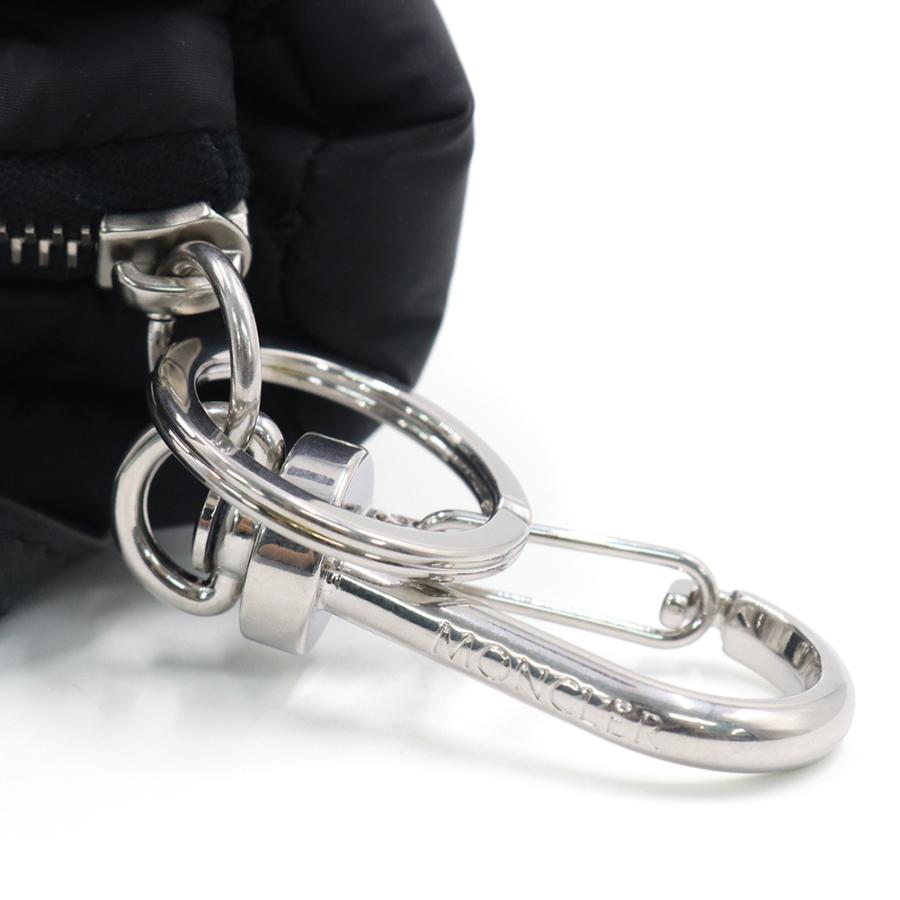 MONCLER モンクレール キーリング/キーホルダー 6F00001 M6275 / CARADOC KEY RING ブラック 2026春夏新作の画像