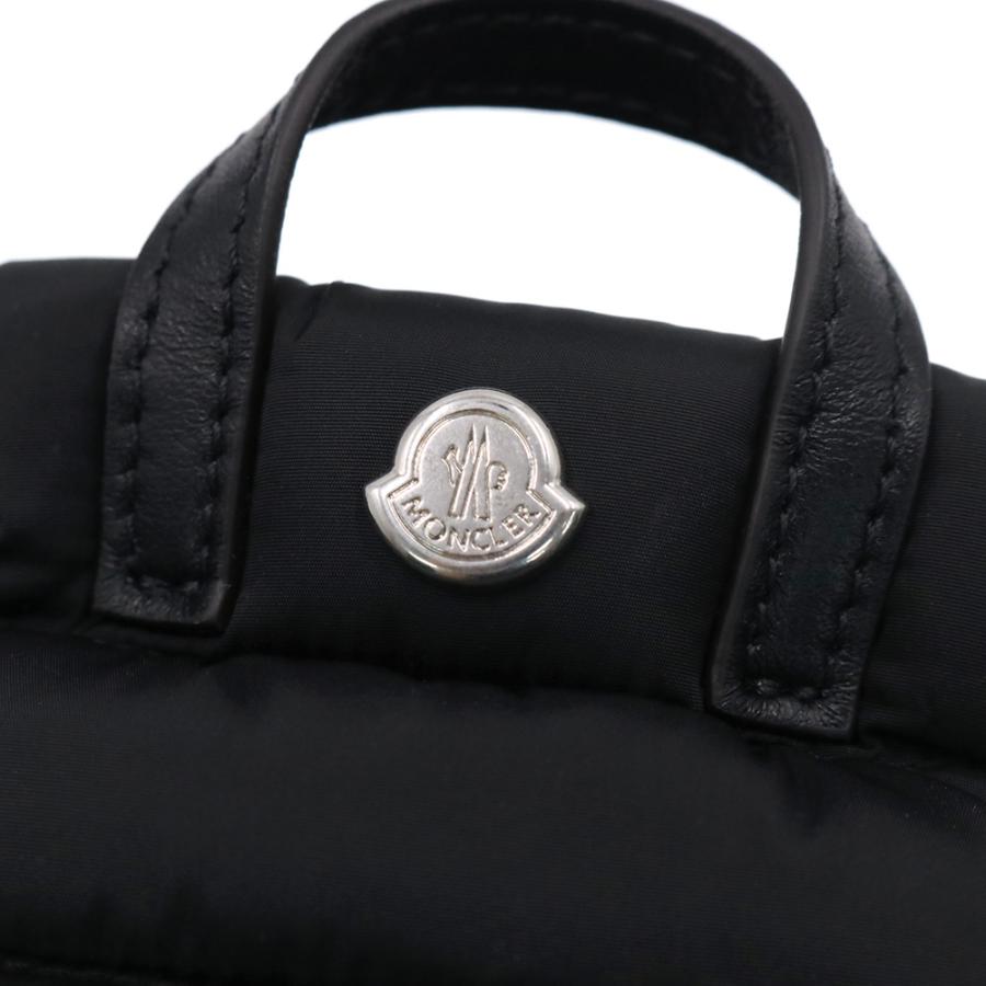 MONCLER モンクレール キーリング/キーホルダー 6F00001 M6275 / CARADOC KEY RING ブラック 2026春夏新作の画像