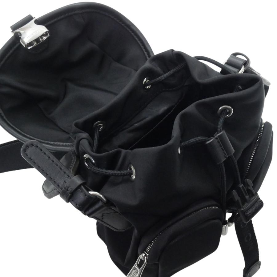MONCLER モンクレール レディースショルダーバッグ 5A00003 M6980 / MINI TRICK BACKPACK ブラック 2026春夏新作の画像