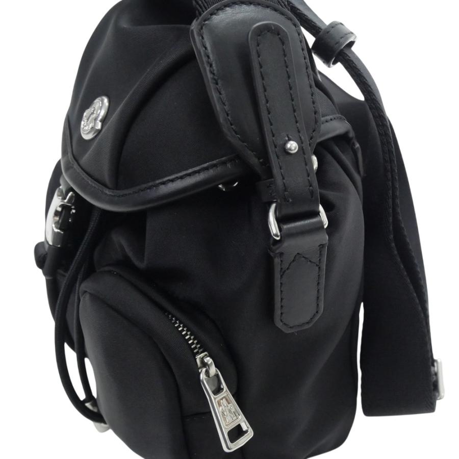 MONCLER モンクレール レディースショルダーバッグ 5A00003 M6980 / MINI TRICK BACKPACK ブラック 2026春夏新作の画像