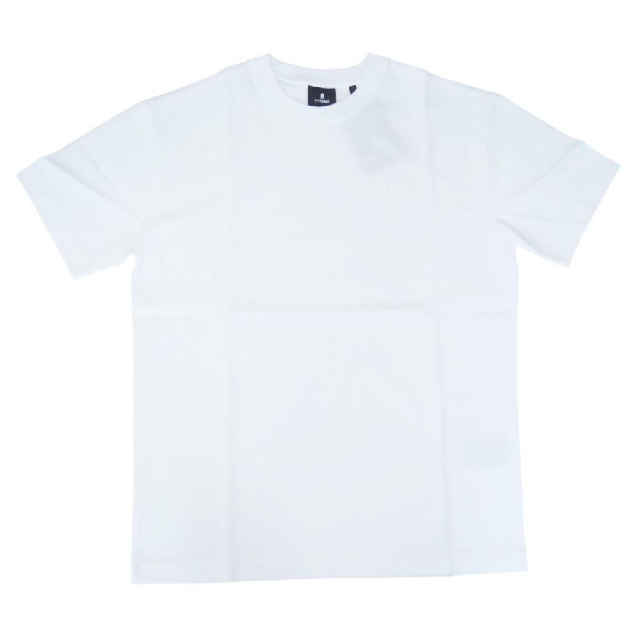 Mackage マッカージュ メンズクルーネックTシャツ TEE-R ホワイト 2026 