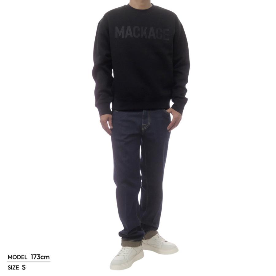 MACKAGE マッカージュ メンズトレーナー JULIUS-Z ブラック 2026春夏新作の画像