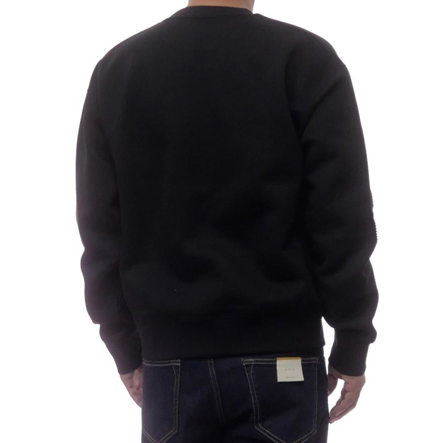 MACKAGE マッカージュ メンズトレーナー JULIUS-Z ブラック 2026春夏新作の画像