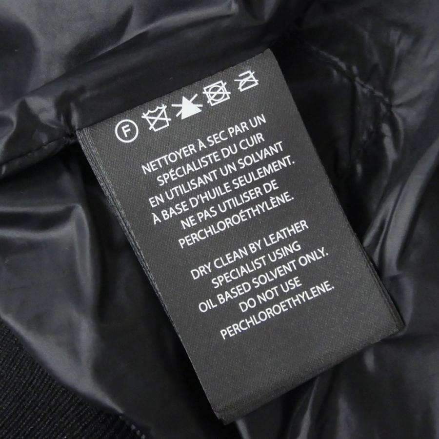 MACKAGE マッカージュ メンズボンバージャケット AIDAN-SA ブラック 2026春夏新作の画像
