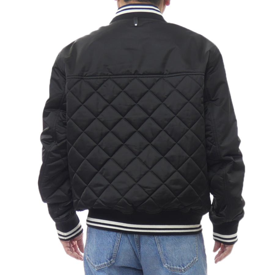 MACKAGE マッカージュ メンズボンバージャケット AIDAN-SA ブラック 2026春夏新作の画像