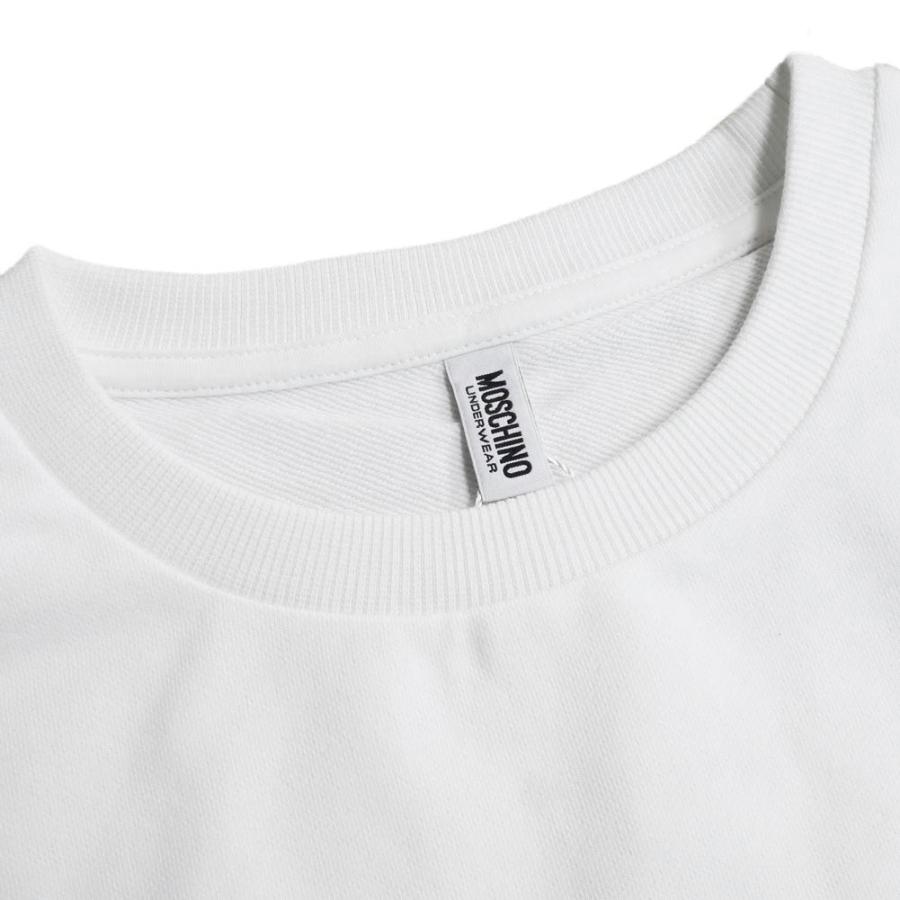 旧作お買い得セール！ MOSCHINO UNDERWEAR モスキーノアンダーウェア トレーナー レディース V6A1785 4409 ホワイト MOSCHINO（モスキーノ） MOSCHINO UNDERWEAR モスキーノアンダーウェア