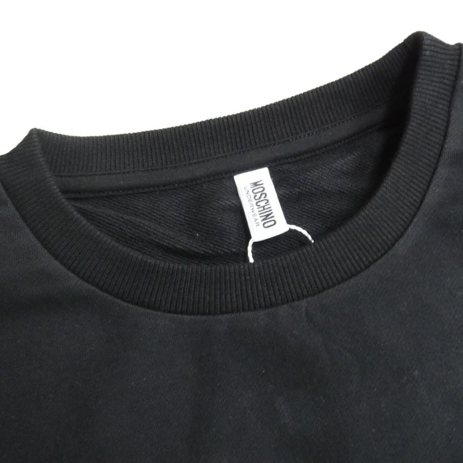 旧作お買い得セール！ MOSCHINO UNDERWEAR モスキーノアンダーウェア トレーナー レディース V6A1785 4409 ブラック MOSCHINO（モスキーノ） MOSCHINO UNDERWEAR モスキーノアンダーウェア
