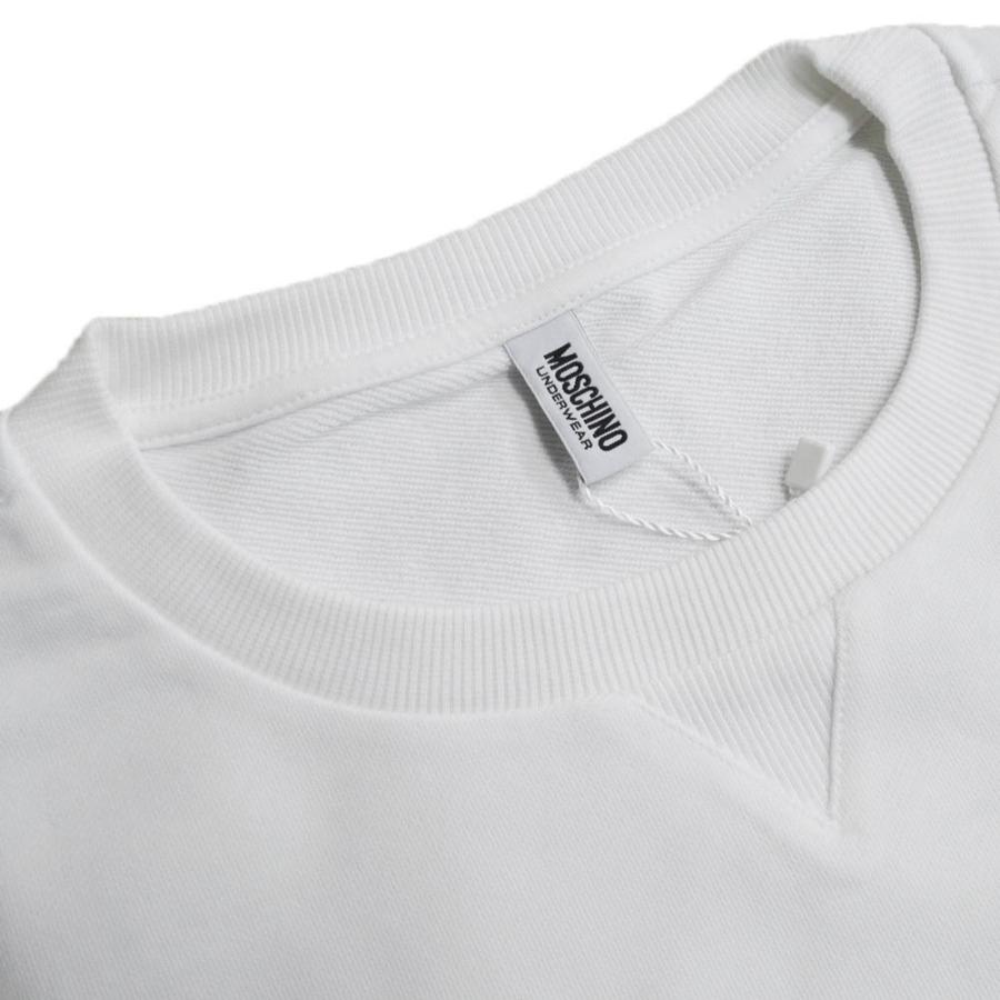 旧作お買い得セール！ MOSCHINO UNDERWEAR モスキーノアンダーウェア トレーナー レディース V6A1788 4409 ホワイト MOSCHINO（モスキーノ） MOSCHINO UNDERWEAR モスキーノアンダーウェア