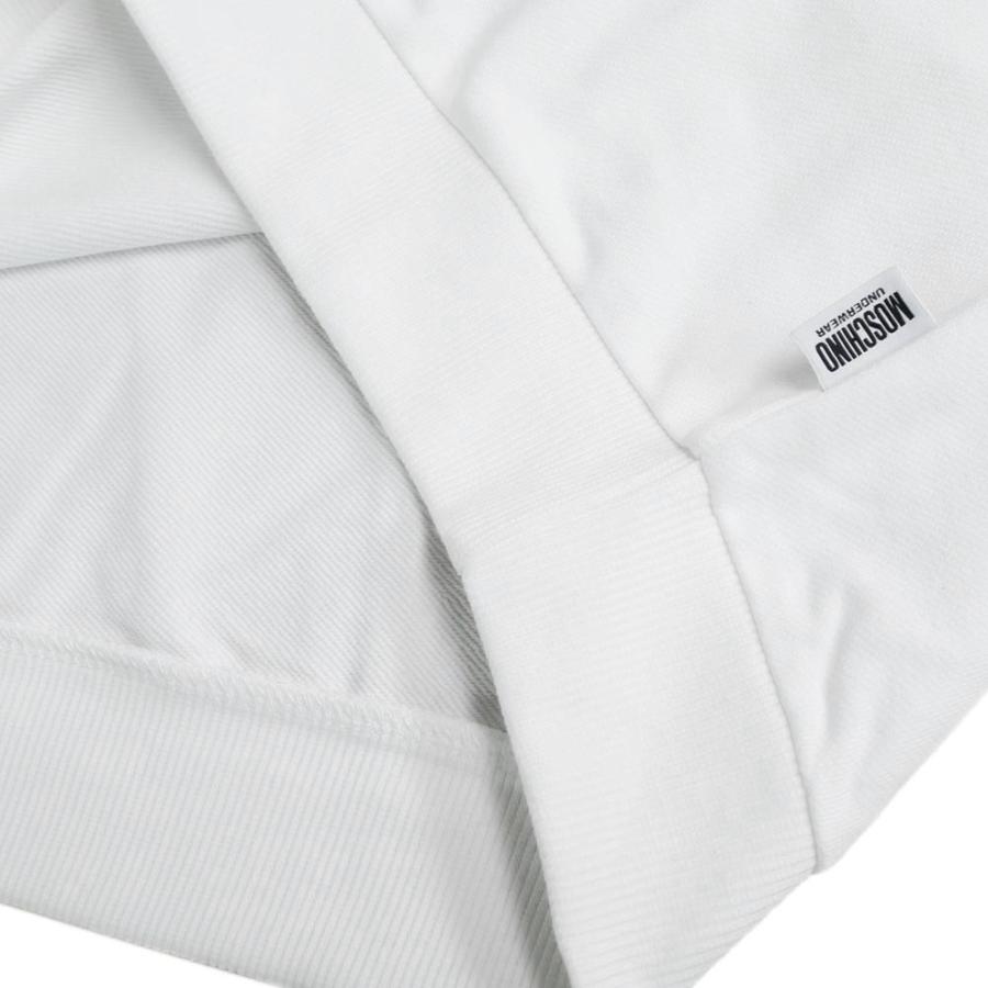 旧作お買い得セール！ MOSCHINO UNDERWEAR モスキーノアンダーウェア トレーナー レディース V6A1788 4409 ホワイト MOSCHINO（モスキーノ） MOSCHINO UNDERWEAR モスキーノアンダーウェア