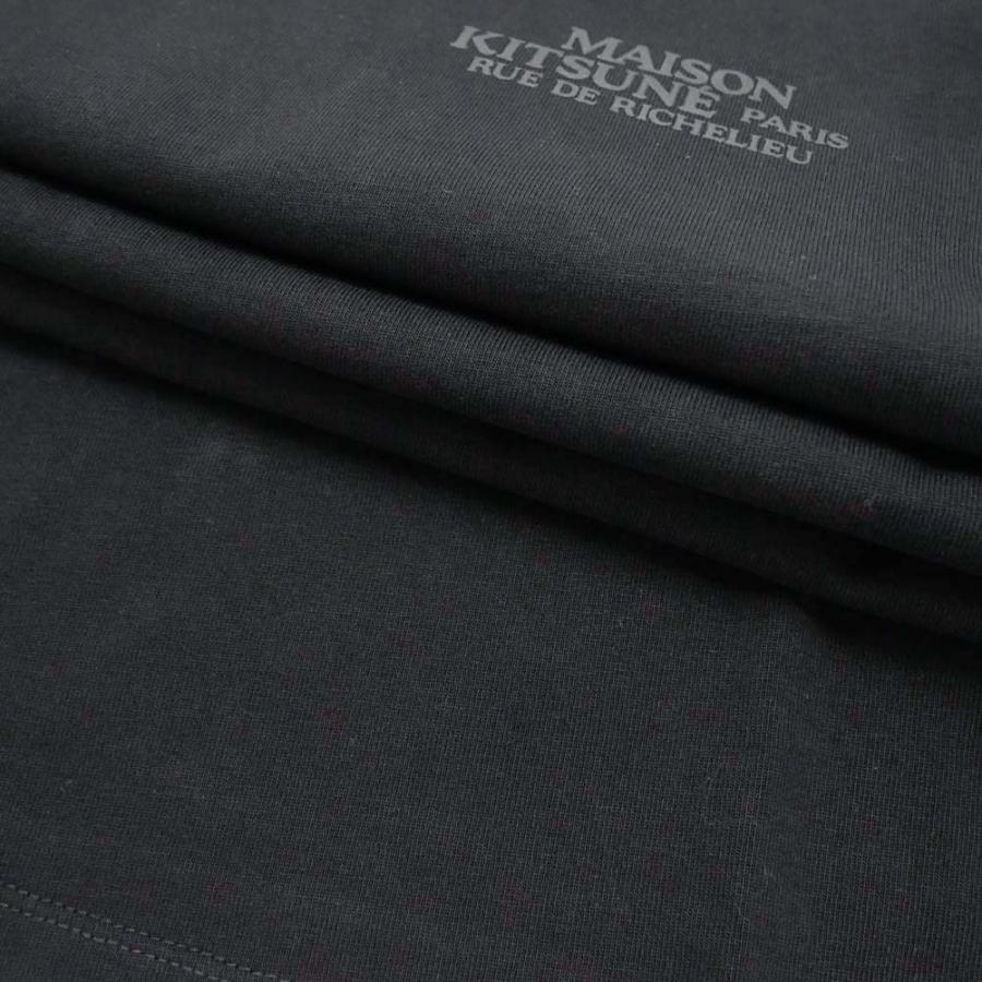 MAISON KITSUNE メゾンキツネ クルーネックロングTシャツ