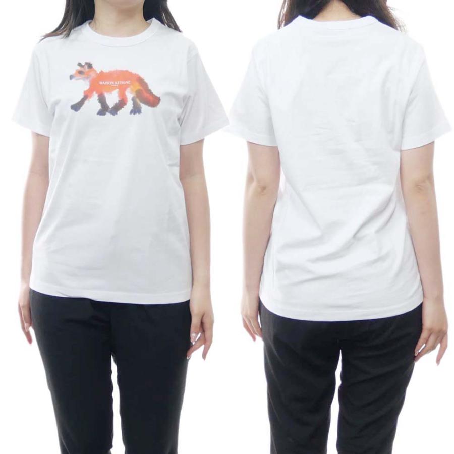 MAISON KITSUNE（メゾン キツネ） レディースクルーネックTシャツ
