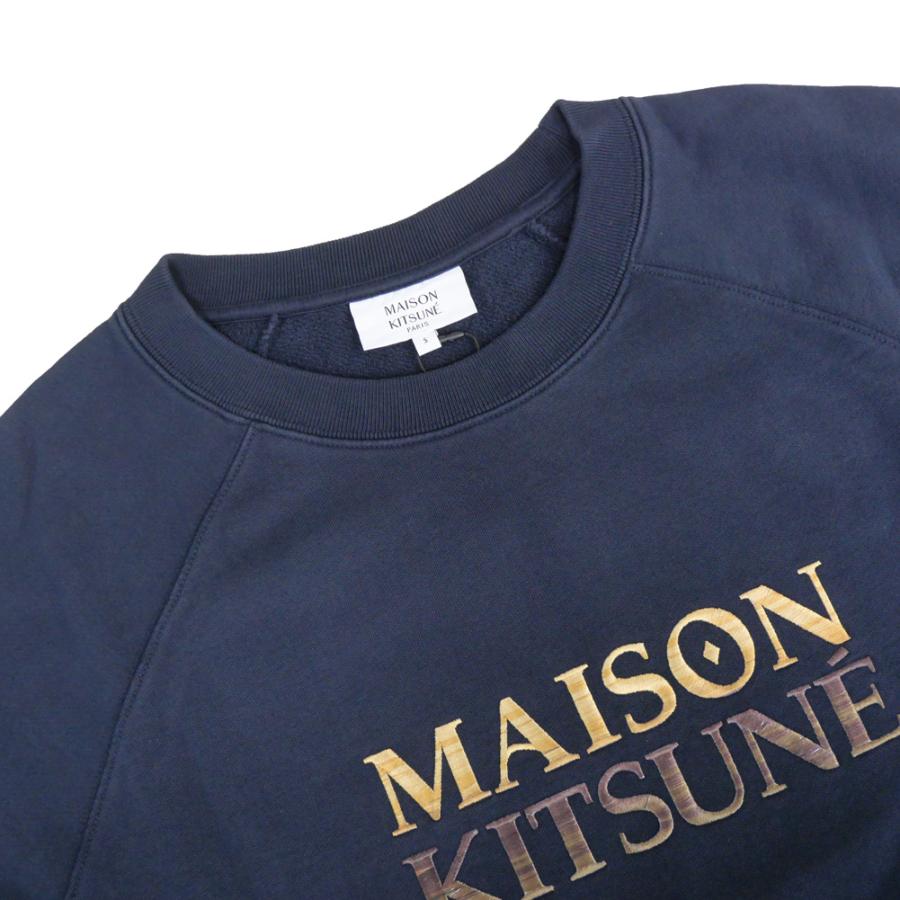 MAISON KITSUNE メゾンキツネ メンズパイル地トレーナー MAISON KITSUNE メゾンキツネ メンズパイル地トレーナー