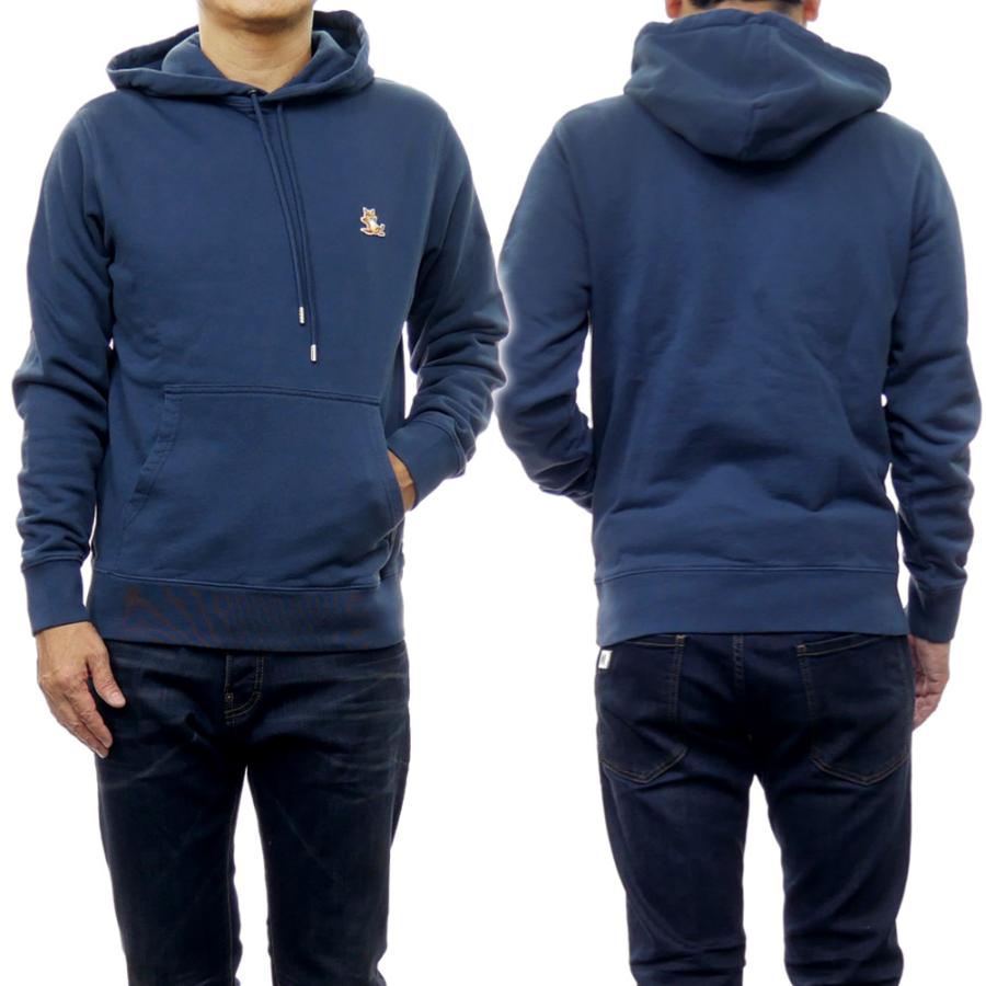 MAISON KITSUNE メゾンキツネ メンズプルオーバーパーカー