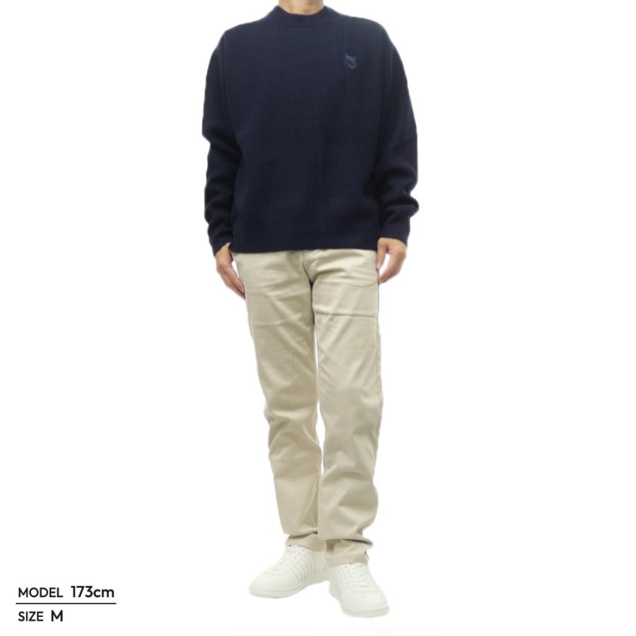 MAISON KITSUNE（メゾン キツネ） メンズクルーネックセーター ニット