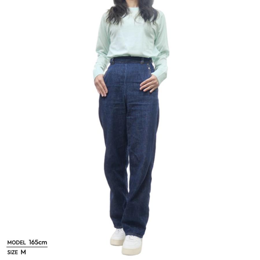 旧作お買い得セール！ MAISON KITSUNE メゾンキツネ セーター レディース クルーネック ニット MW00816 KT1036 / BABY FOX PATCH REGULAR JUMPER ペパーミント MAISON KITSUNE（メゾン キツネ） レディースクルーネックセーター