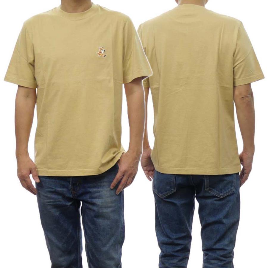 MAISON KITSUNE（メゾン キツネ） メンズクルーネックTシャツ SPEEDY