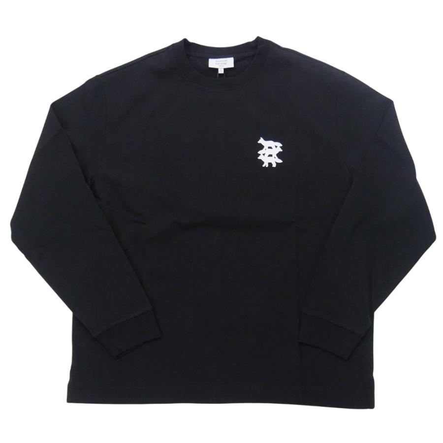 MAISON KITSUNE（メゾン キツネ） メンズクルーネックロングTシャツ