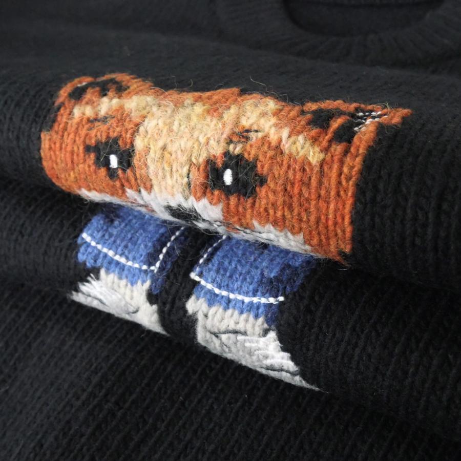 MAISON KITSUNE（メゾン キツネ） メンズクルーネックセーター ニット