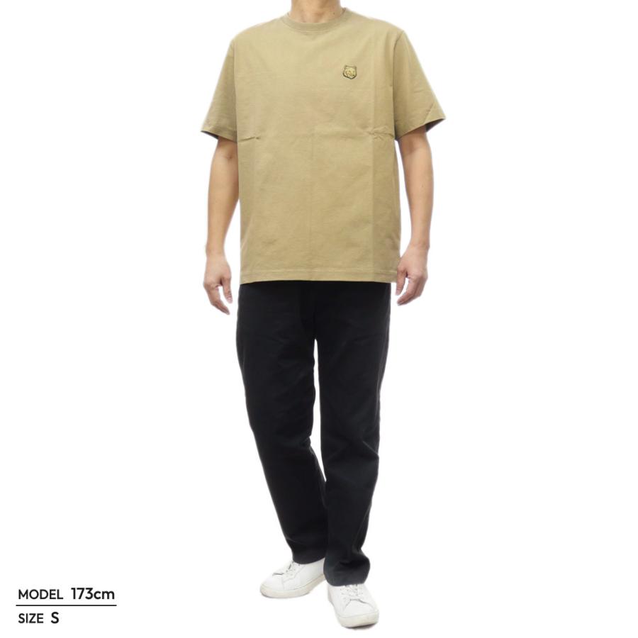 【MK25SS311】MAISON KITSUNE メンズTシャツ MM00127KJ0118 MAISON KITSUNE メゾンキツネ メンズクルーネックTシャツ