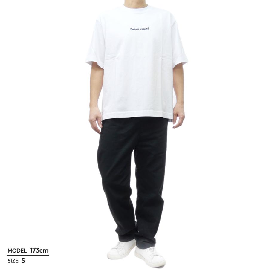 【MK25SS321】MAISON KITSUNE メンズTシャツ OM00122KJ0119 MAISON KITSUNE メゾンキツネ メンズクルーネックTシャツ