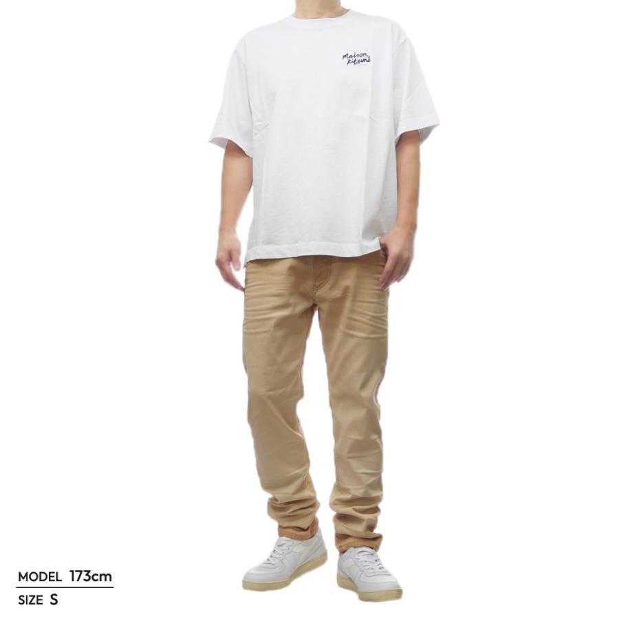 【MK25SS323】MAISON KITSUNE メンズTシャツ OM00123KJ0119 MAISON KITSUNE メゾンキツネ メンズクルーネックTシャツ