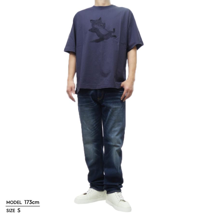 MAISON KITSUNE メゾンキツネ メンズクルーネックTシャツ