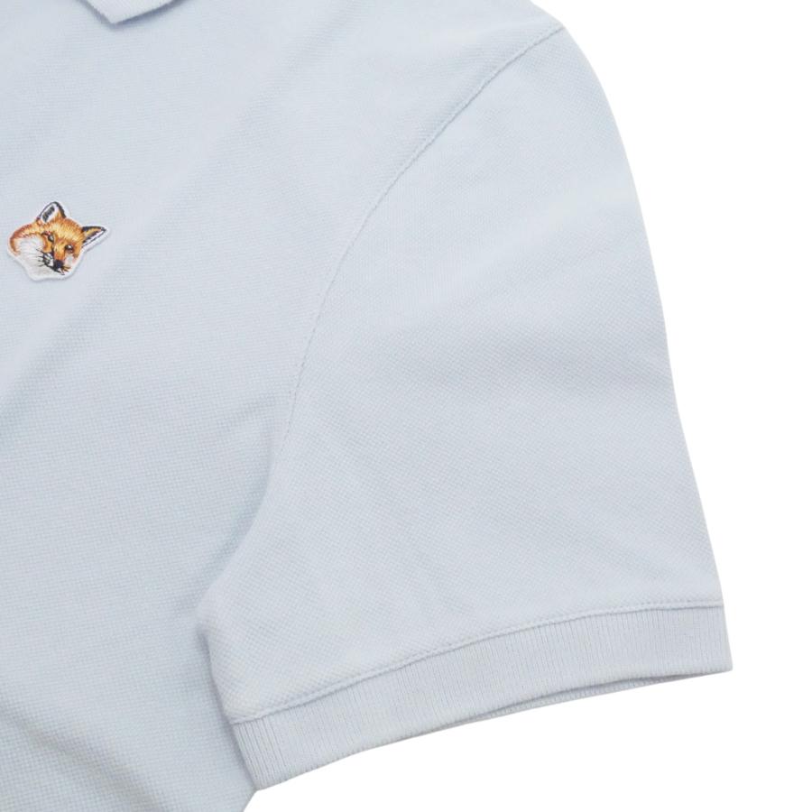 MAISON KITSUNE（メゾン キツネ） メンズ鹿の子ポロシャツ 