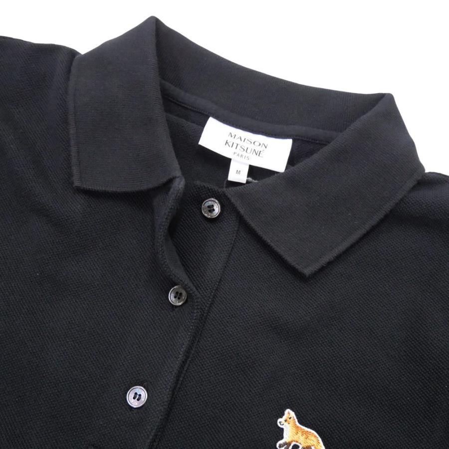 MAISON KITSUNE メゾンキツネ レディース鹿の子ポロシャツ