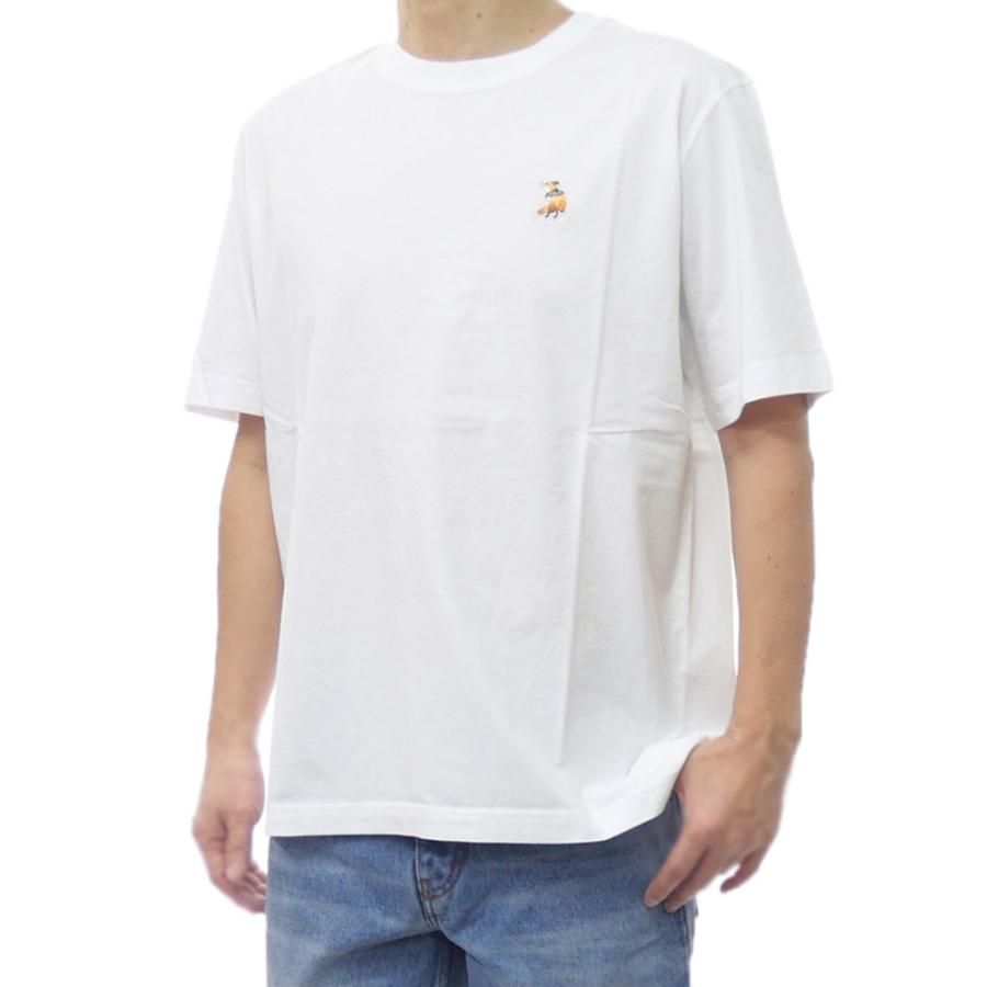 MAISON KITSUNE（メゾン キツネ） クルーネックTシャツ QM00102KJ7026
