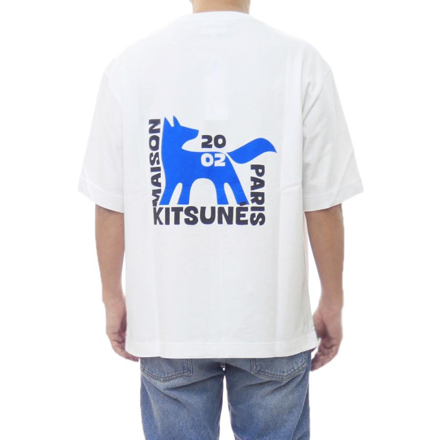 MAISON KITSUNE（メゾン キツネ） クルーネックTシャツ QM00111KJ0119