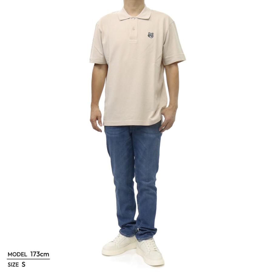 MAISON KITSUNE（メゾン キツネ） メンズ鹿の子ポロシャツ