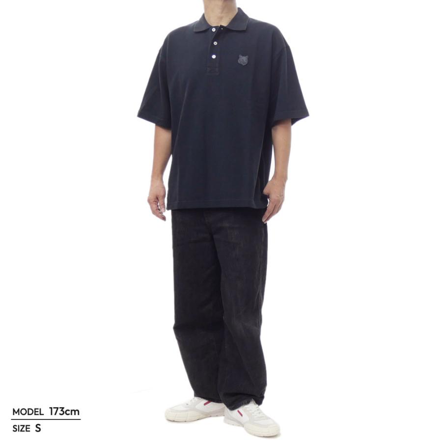 MAISON KITSUNE（メゾン キツネ） メンズ 鹿の子 ポロシャツ