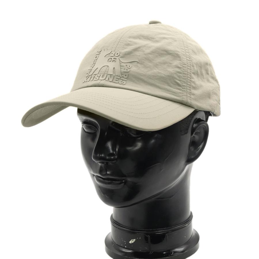 メゾンキツネベースボールキャップ　べージュ MAISON KITSUNE（メゾン キツネ） ベースボールキャップ QU06105