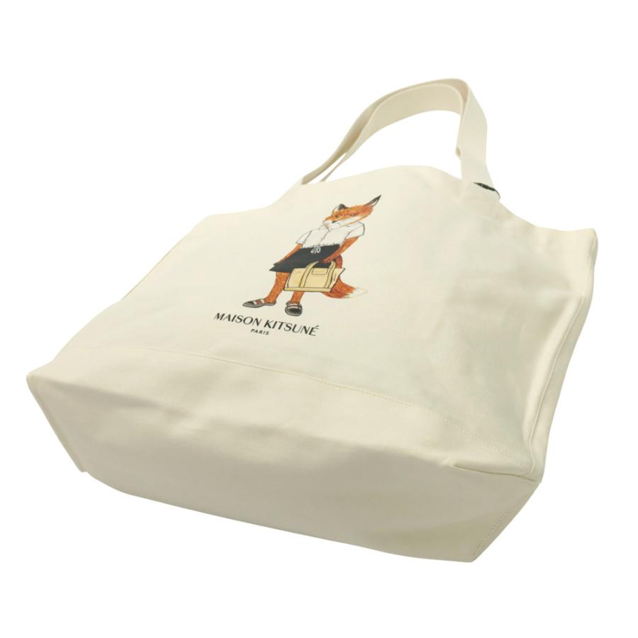MAISON KITSUNE（メゾン キツネ） ユニセックス トートバッグ QU05108