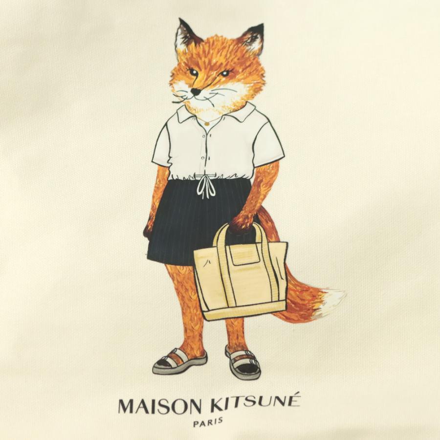 MAISON KITSUNE（メゾン キツネ） ユニセックス トートバッグ QU05108