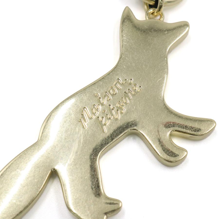 メゾン キツネ MAISON KITSUNE キーリング メンズ TAILLE UNIQUE キーホルダー  LM06903AM1002 0003 P900 MAISON KITSUNE（メゾン キツネ） キーリング/キーホルダー