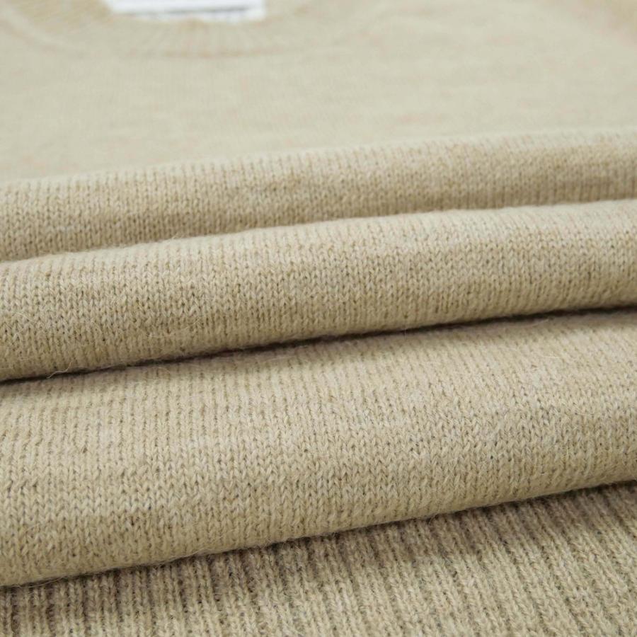 MAISON MARGIELA メゾンマルジェラ メンズクルーネックニット/セーター S50HA1083 S18145 ベージュ_5
